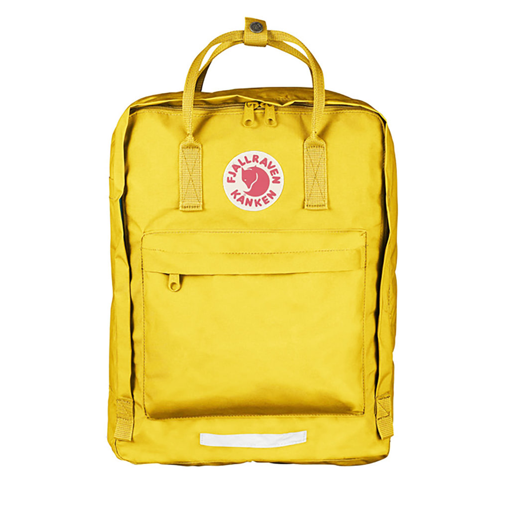 Рюкзак Kanken Big Yellow спереди