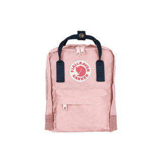 Рюкзак Kanken Mini Pink-Navy спереди